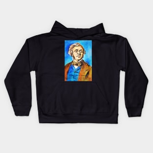 William Makepeace Thackeray Kids Hoodie